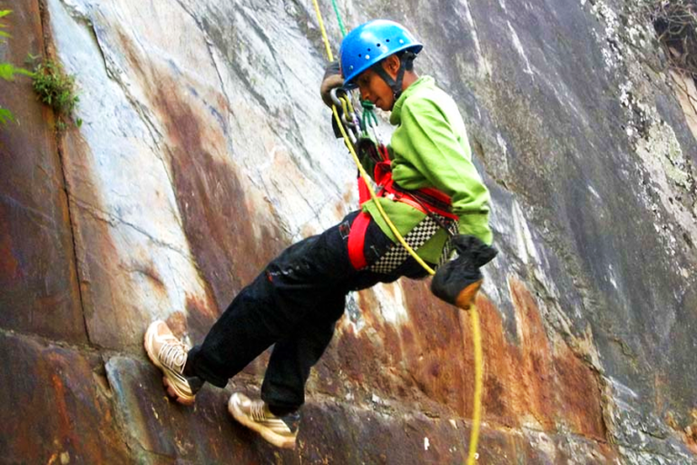 Rock Climbing and Rappelling in Dharamshala